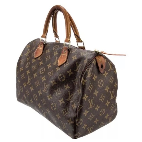 Louis Vuitton Speedy Bag 30 Brown Monogram 1999. - Picture 4 of 15